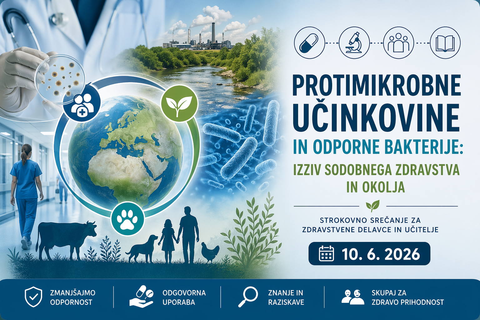 Protimikrobne učinkovine in odporne bakterije